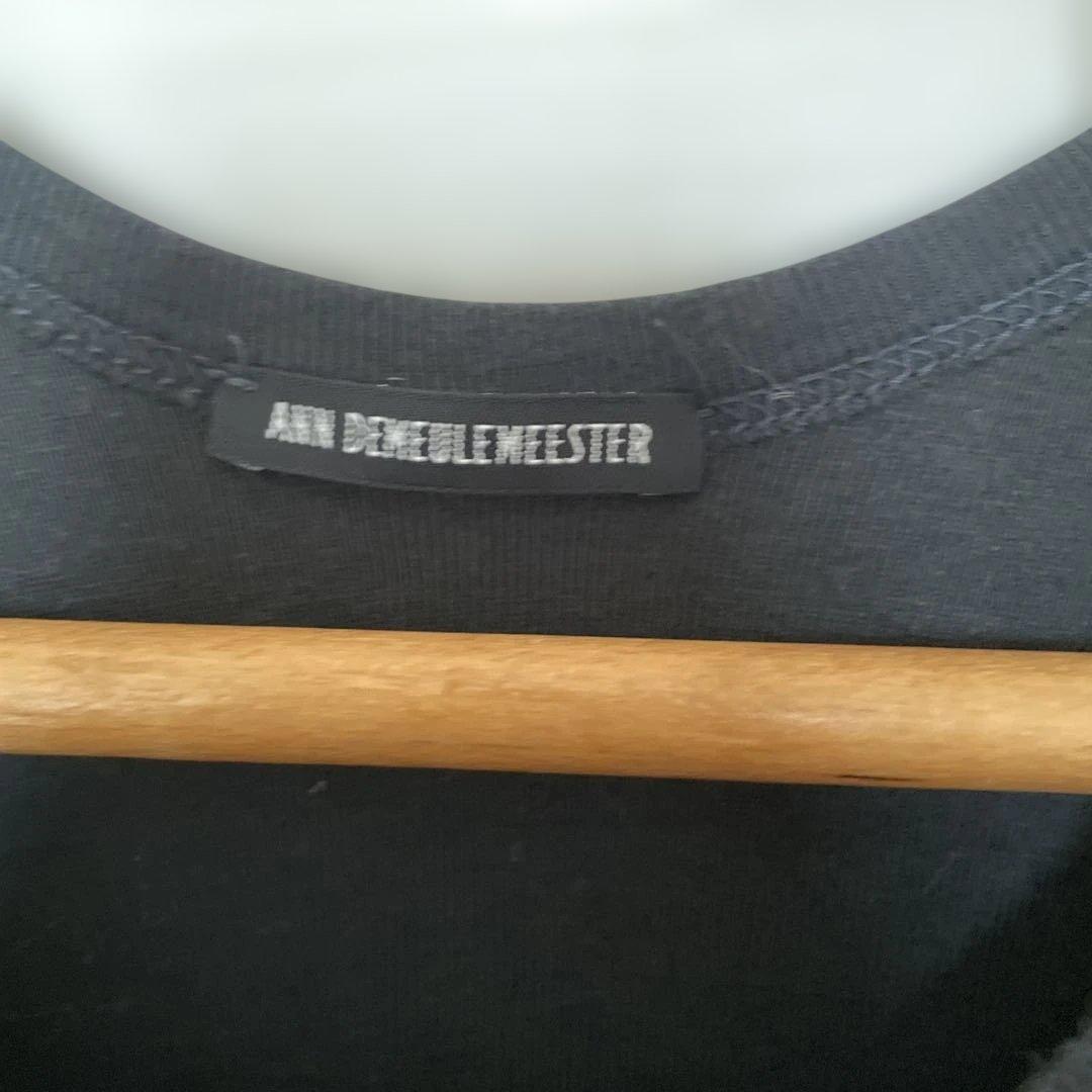 訳あり　Ann Demeulemeester ブラックタンクトップ