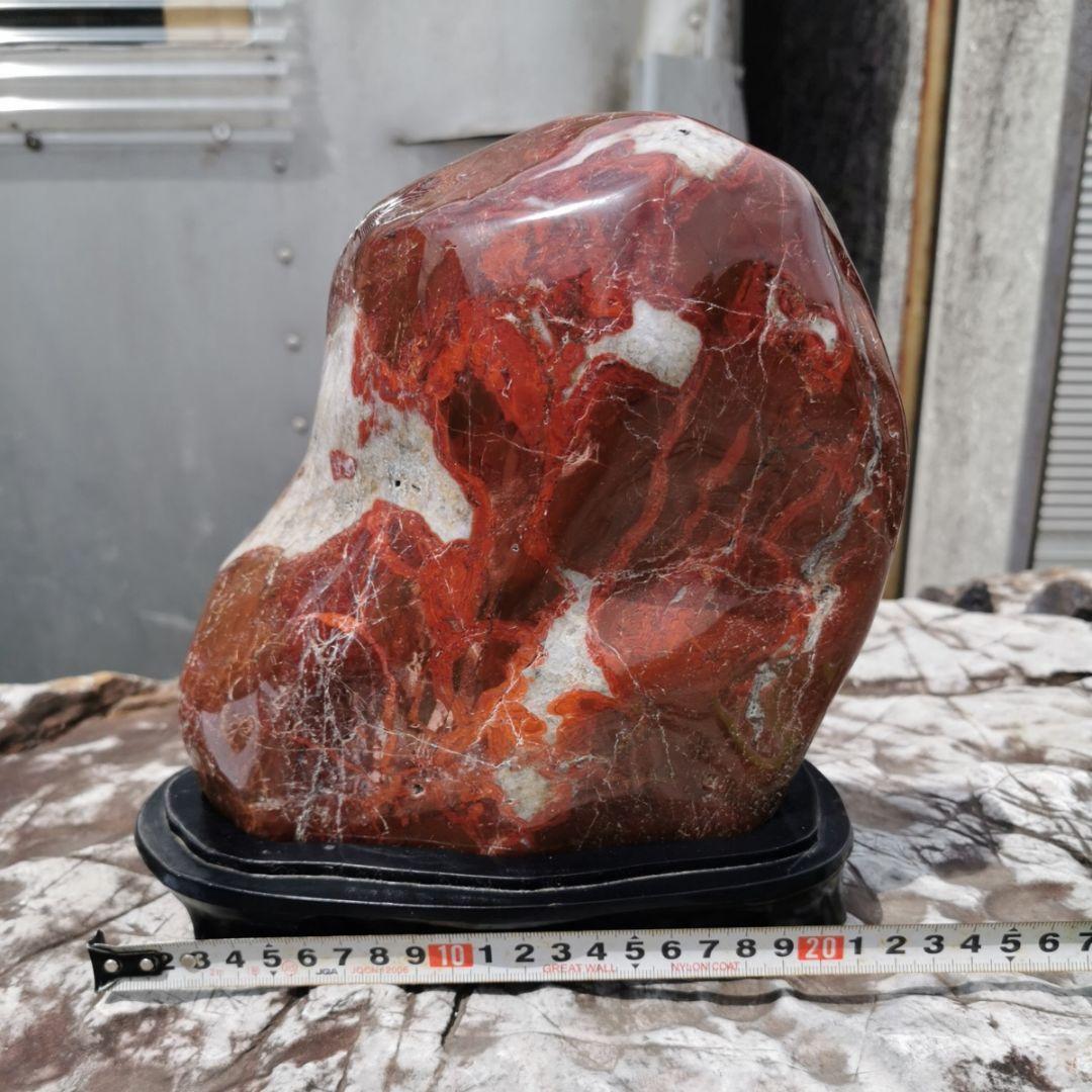 紅加茂石 2 鑑賞石 石 置物 オブジェ インテリア パワーストーン