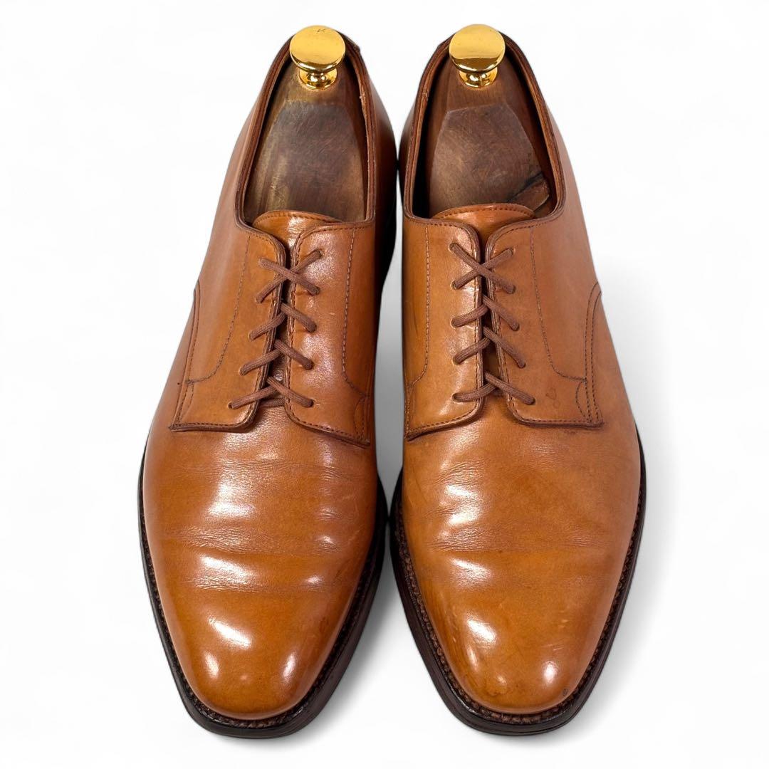 高級ライン クロケットアンドジョーンズ 7 25.5 サリー ライトブラウン