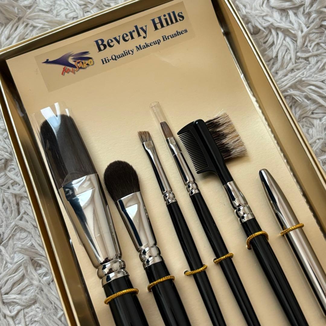 【未使用品】白鳳堂 熊野筆 MISAKO ビバリーヒルズ 化粧筆6本セット