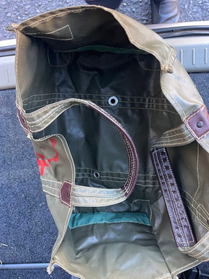 昭和レトロ　森永牛乳　ホモ牛乳　乳業　配達バッグ　袋　手提げ　トート