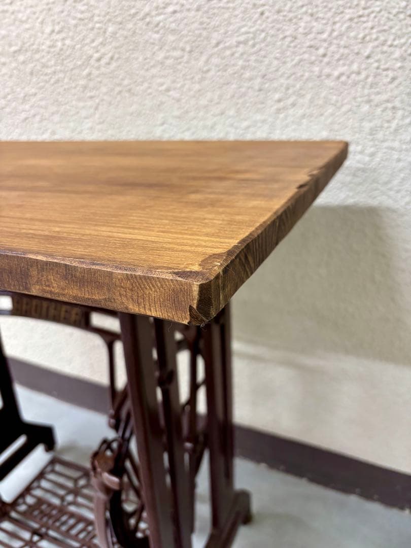 BROTHER 足踏みミシンテーブル アンティークテーブル 昭和レトロ 机