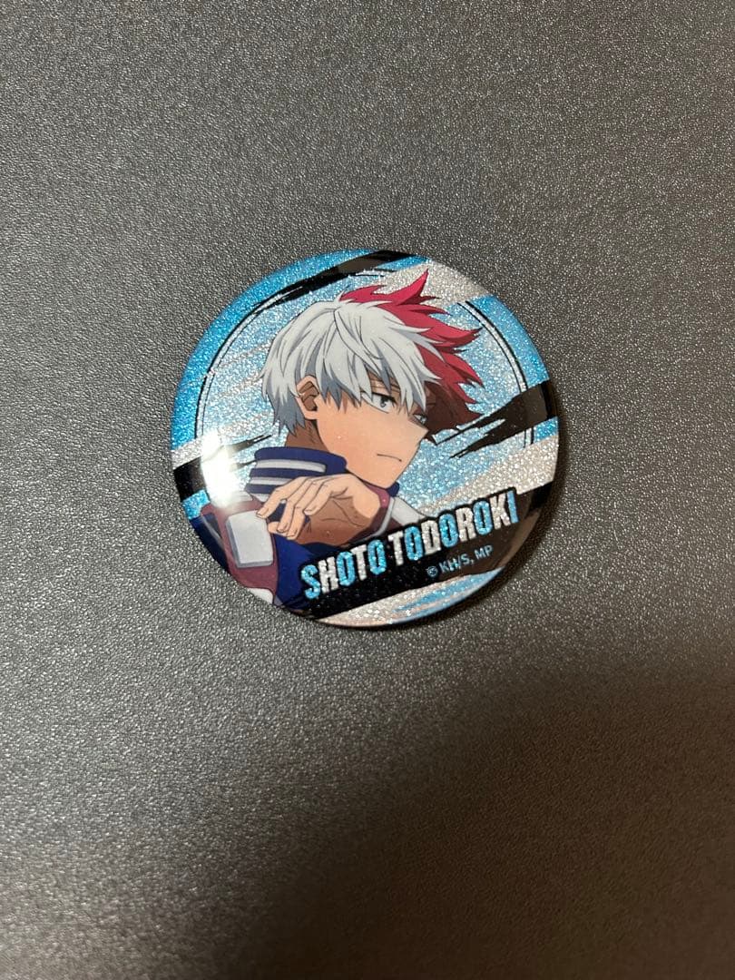 ヒロアカ 東急 メタル缶バッジ 轟焦凍 レア - メルカリ