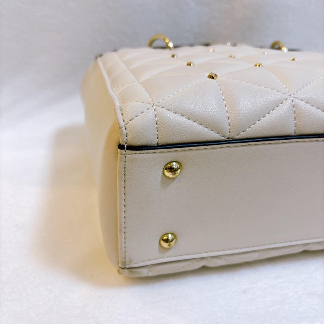 【新品、未使用✨】サマンサベガ　2way キルティングスタッズスクエアバッグ