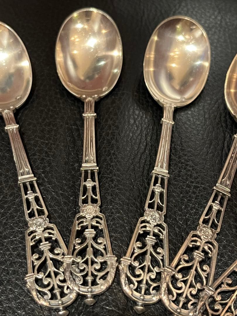 ピュイフォルカ 純銀製 スターリングシルバー スプーン セット