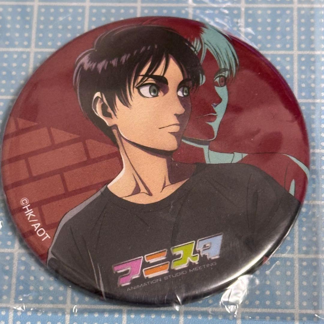 進撃の巨人　アニスタ　缶バッジ　エレン TVアニメ『進撃の巨人』 - エレン 場面写缶バッジ5個セット | AMNIBUS