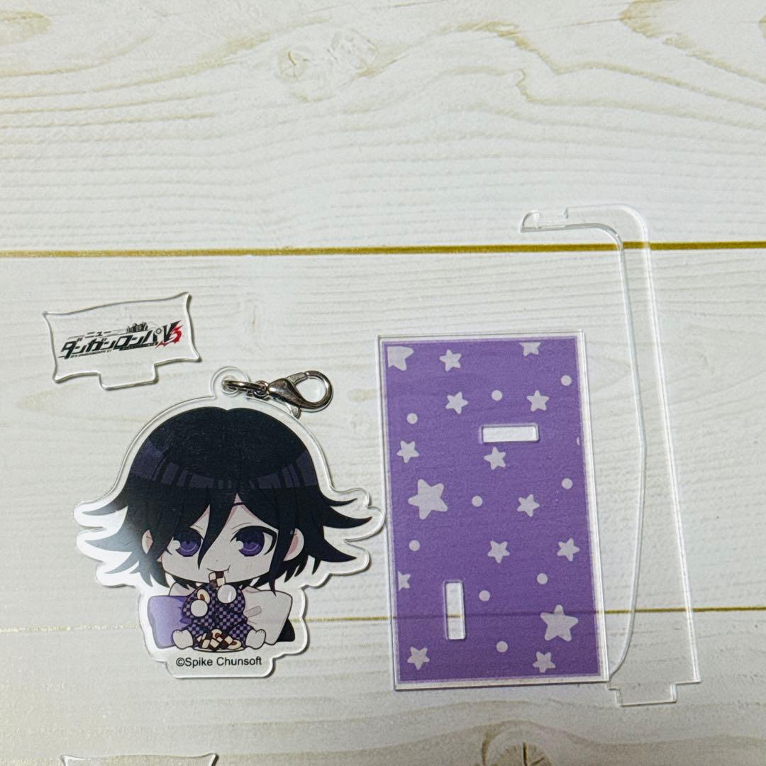 【値下げ】ダンガンロンパV3 ゆらゆらアクリルチャーム 王馬 最原