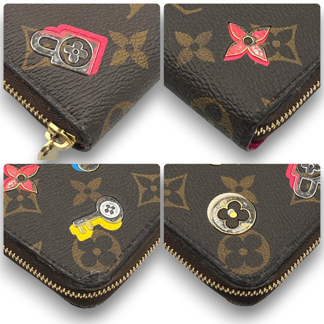 たぬき^_−☆様 ルイヴィトン モノグラム ジッピーパース ス❣ラブロック