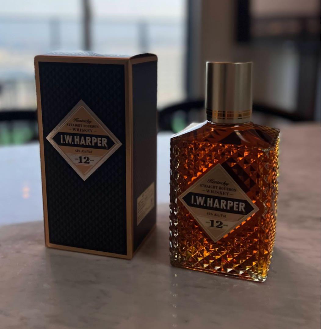 I.W. HARPER 12年 ウイスキー 2本セット 飲料・酒