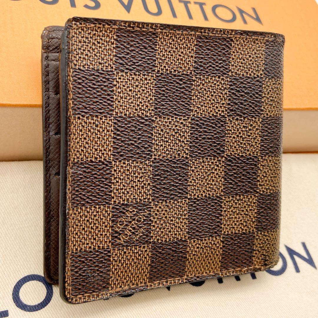 VUITTON ダミエ ポルトビエ カルトクレディモネ マルコ 二つ折り財布