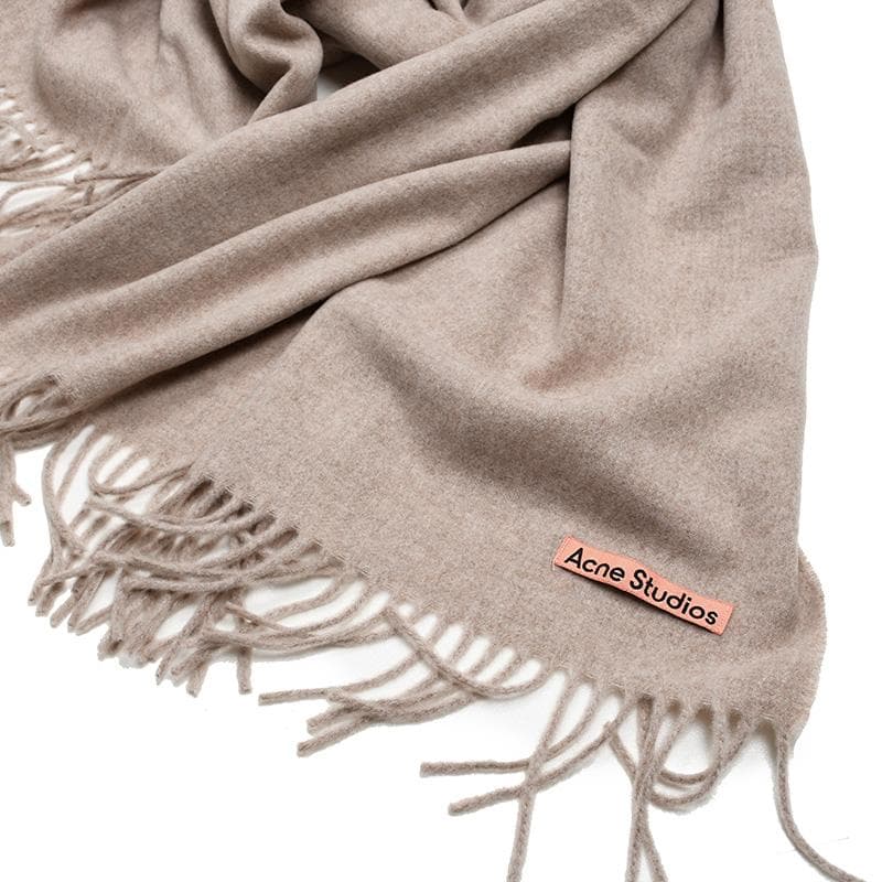 アクネストゥディオズ マフラー ライトオートミール