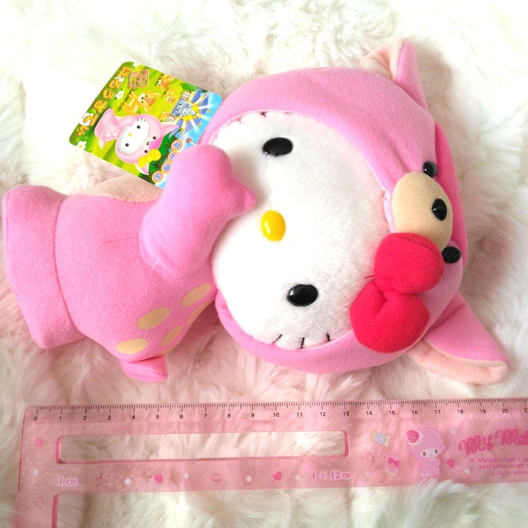 ご当地キティ　奈良　鹿　ハローキティ　ぬいぐるみ　キティ　サンリオ