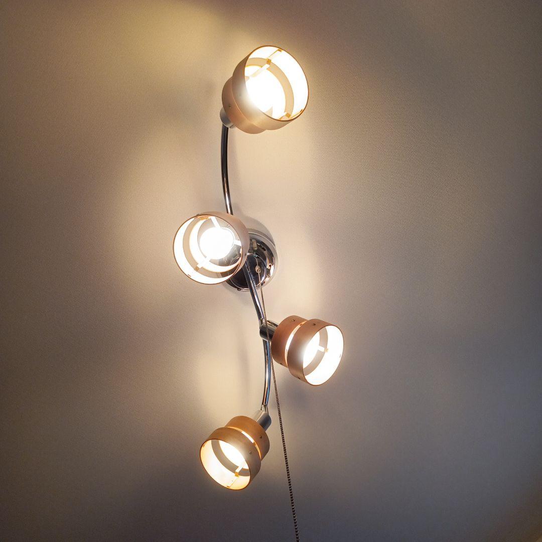 シーリングライト 4灯 2個セット 電球8個付き