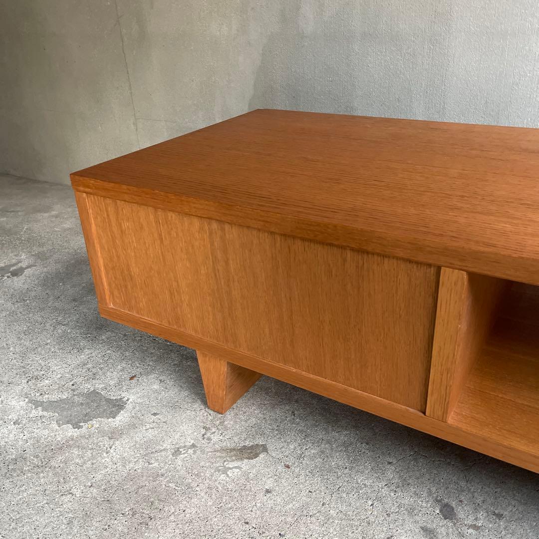 極美品 廃盤【unico】CORSO オーク材 AVボード ローボード