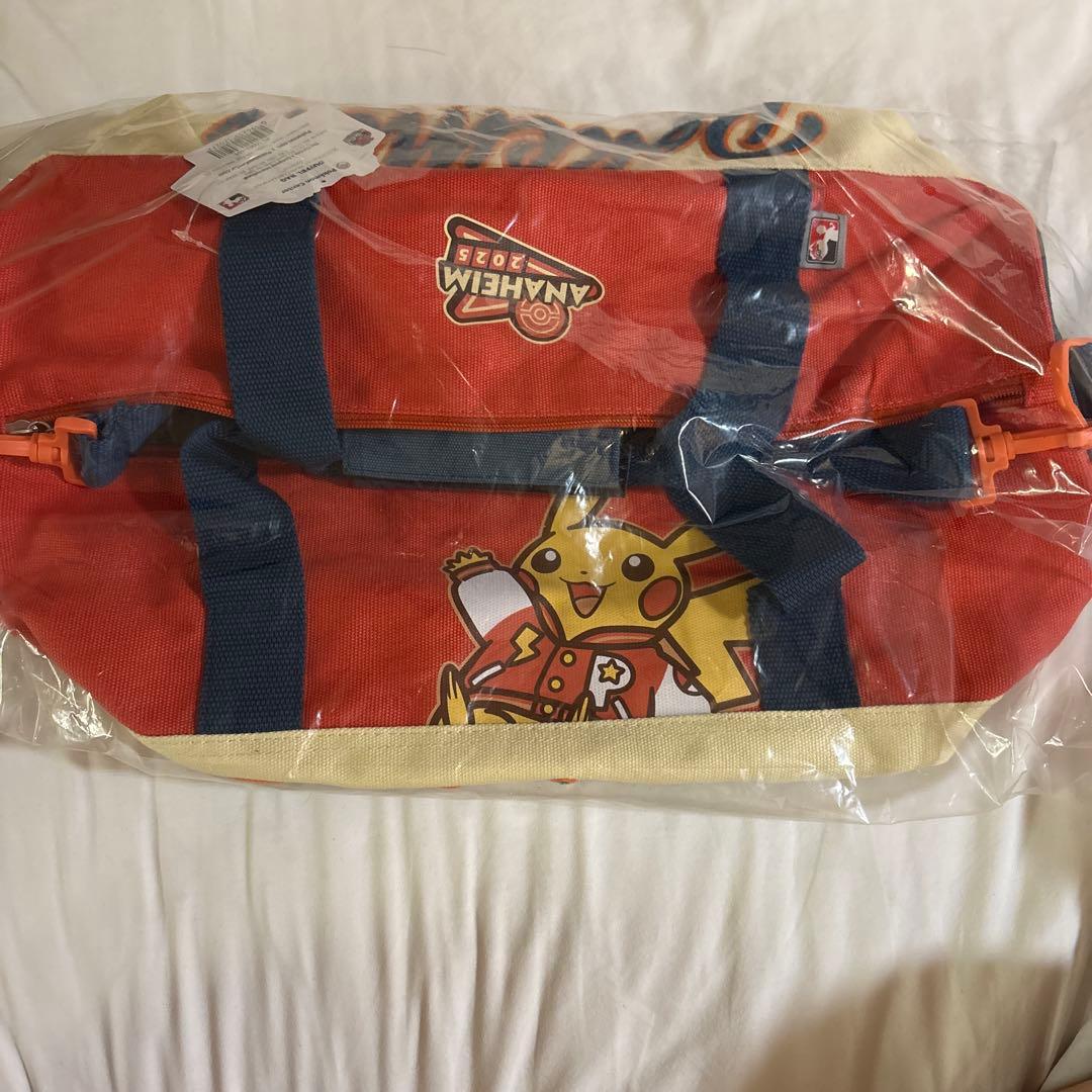 WCS2025 アナハイム 限定 ボストンバッグ ピカチュウ ポケモンセンター