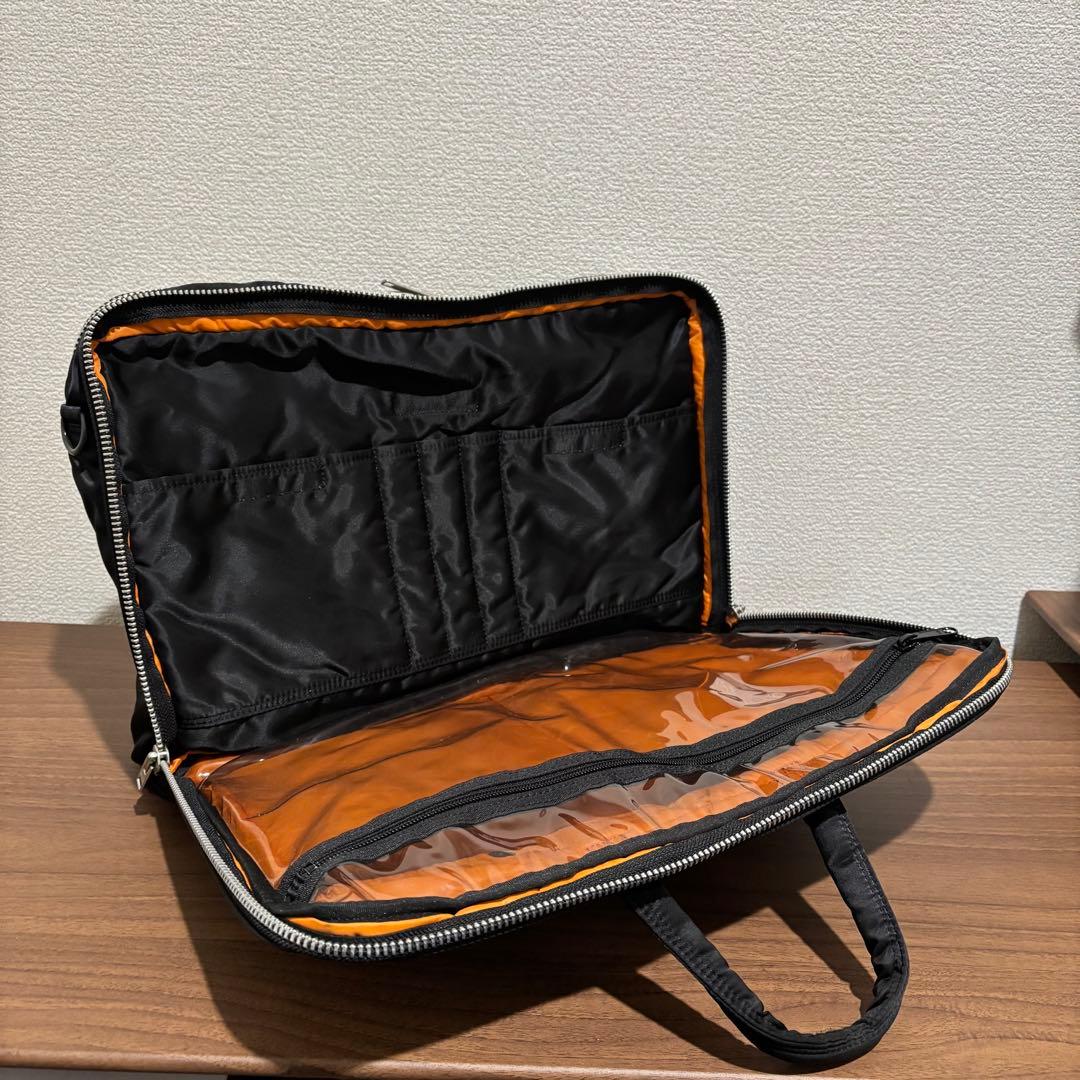 【美品】PORTERポーター タンカー 3way 2層式ブリーフケース リュック