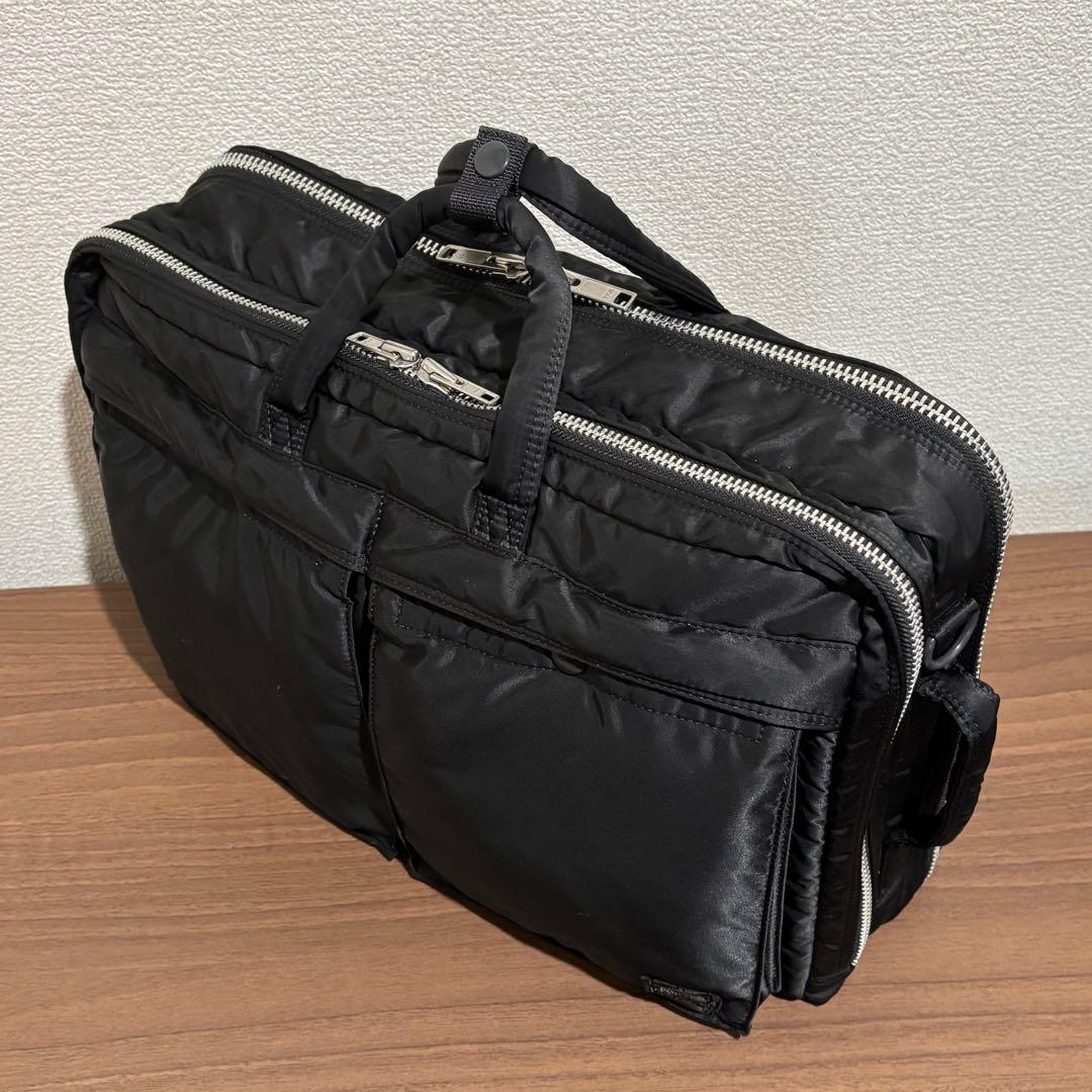 【美品】PORTERポーター タンカー 3way 2層式ブリーフケース リュック