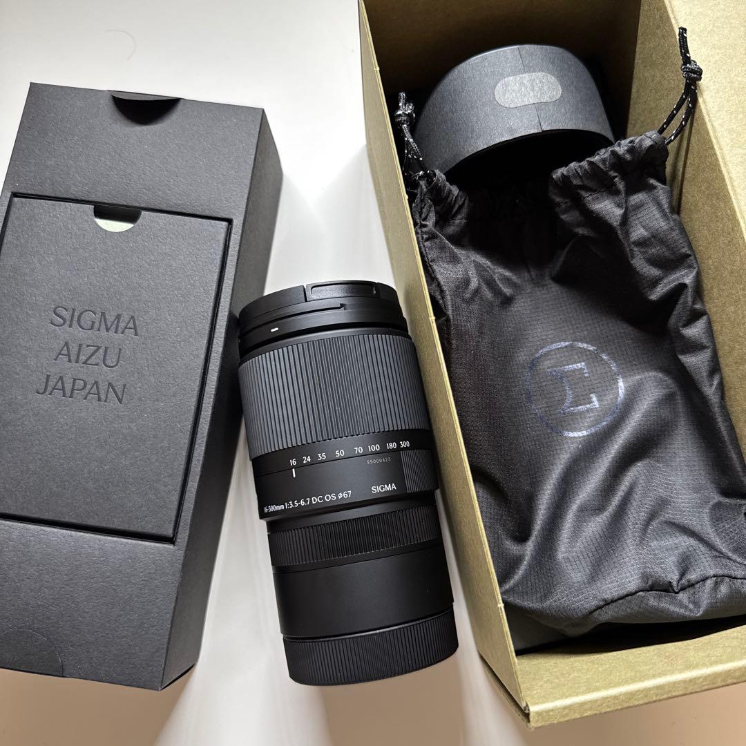【ほぼ新品】SIGMA 16-300mm F3.5-6.7 DC OS