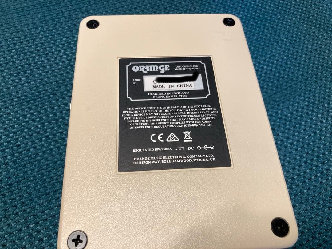 Orange ACOUSTIC PEDAL プリアンプDI