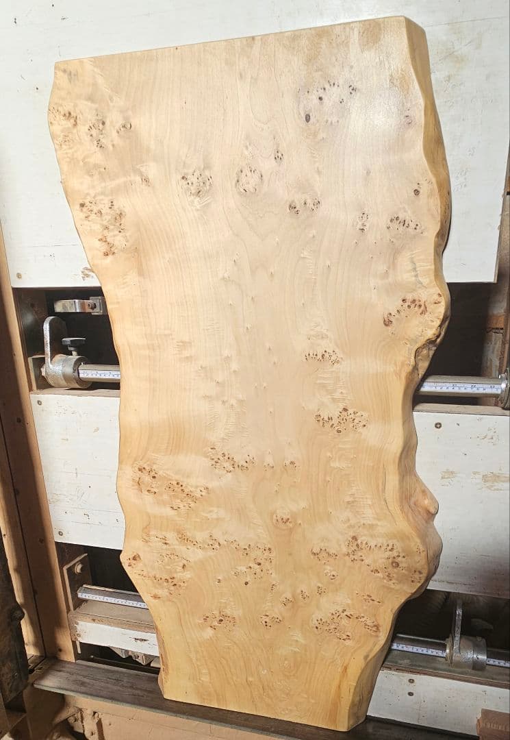 ポプラ　一枚板　ダイニング　テーブル　センター　激安