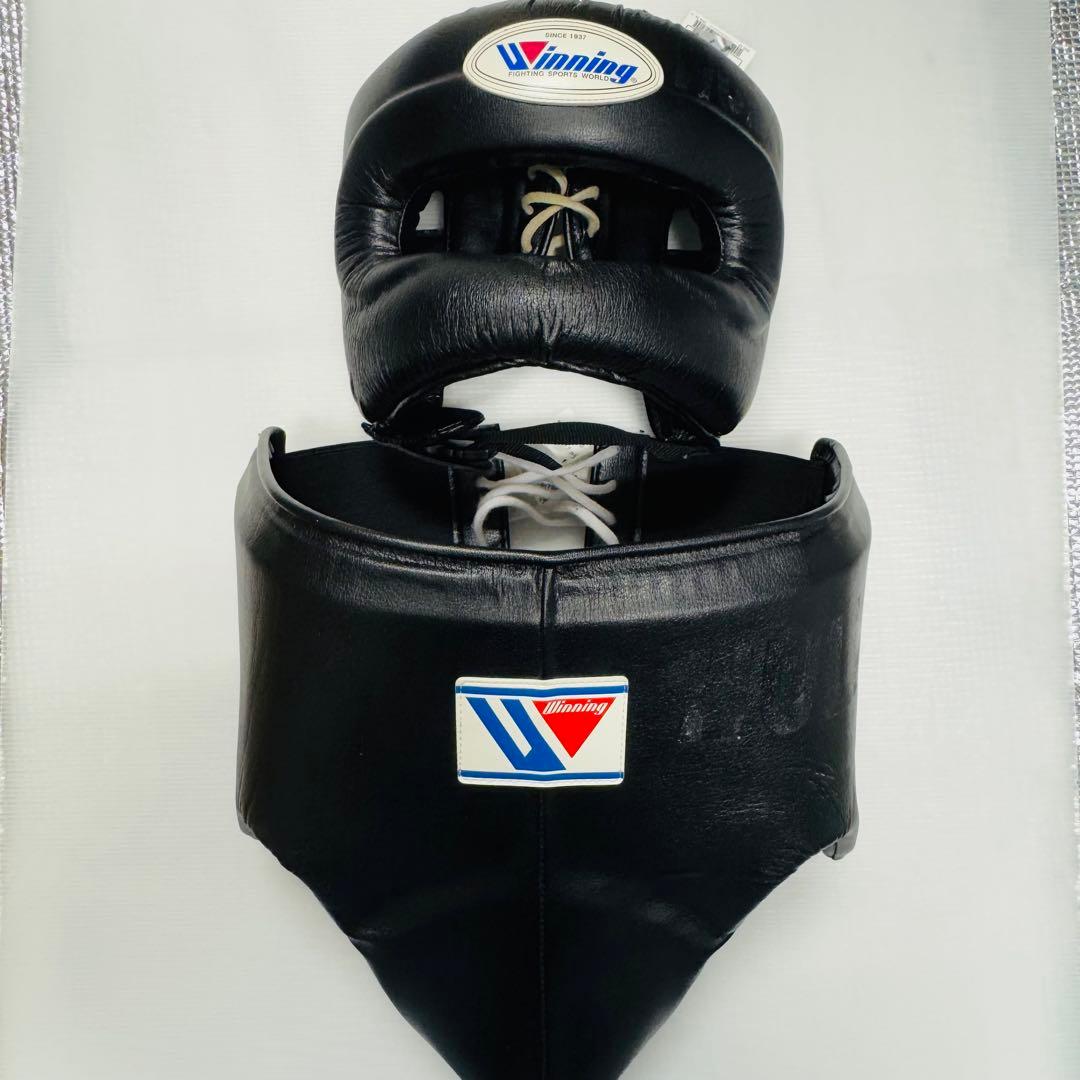 ウイニング ボクシング ヘッドギア　カッププロテクター　セット　Winning ウイニング ボクシング ヘッドギア カッププロテクター セット Winning