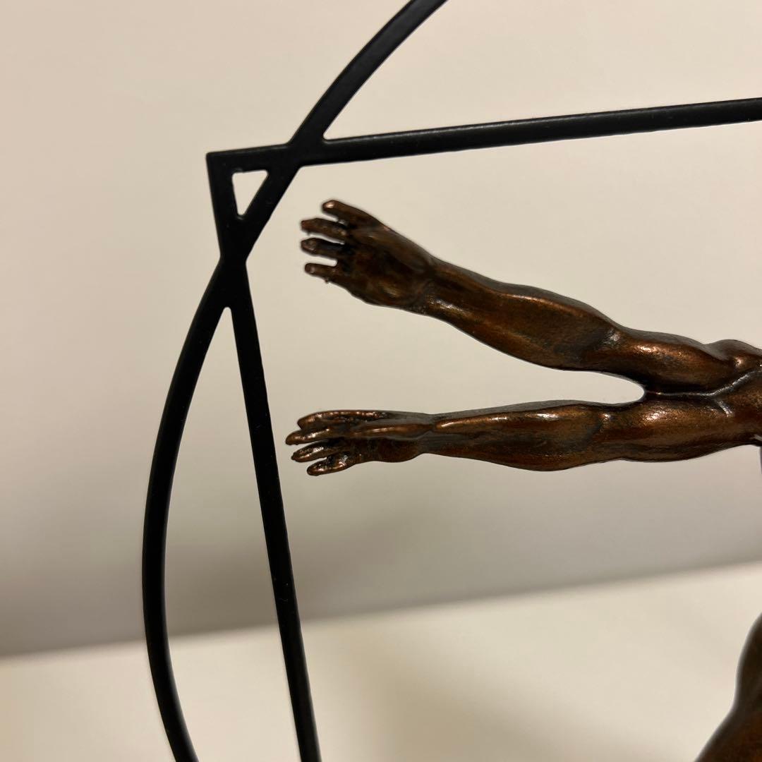 ウィトルウィウス的人間 レオナルドダヴィンチ オブジェ