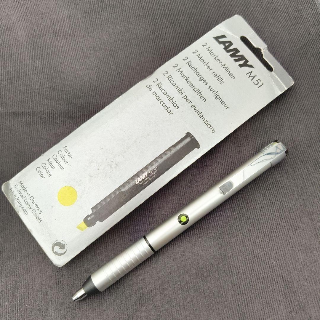 ラミーピックアップ廃番ボールペン蛍光ペン