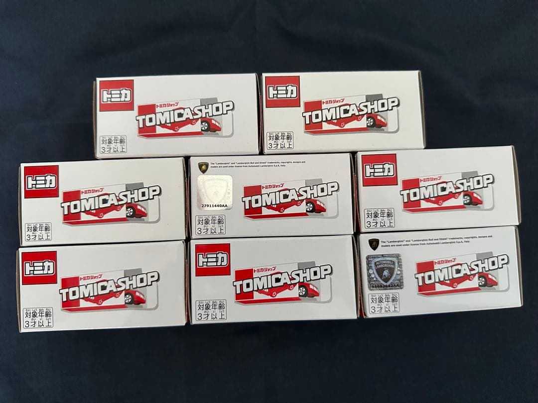 トミカショップオリジナル トミカ 8台セット