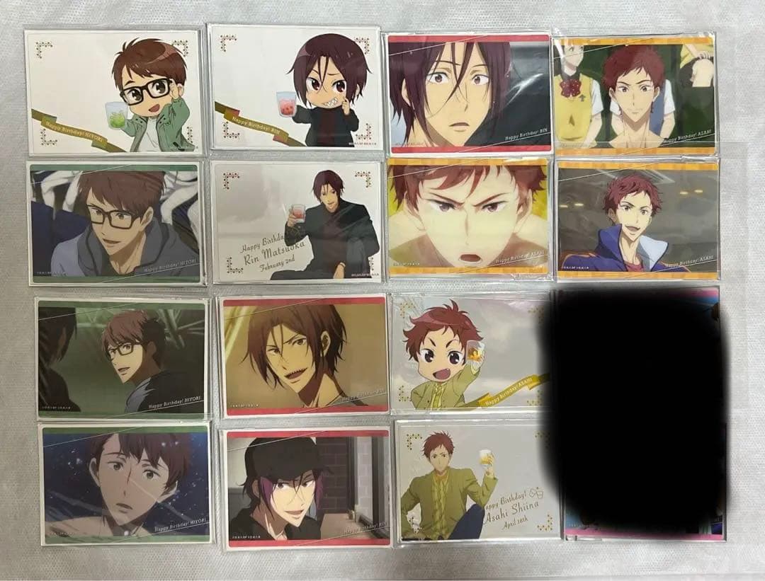 Free! Birthday クリアカード くじ グッズ
