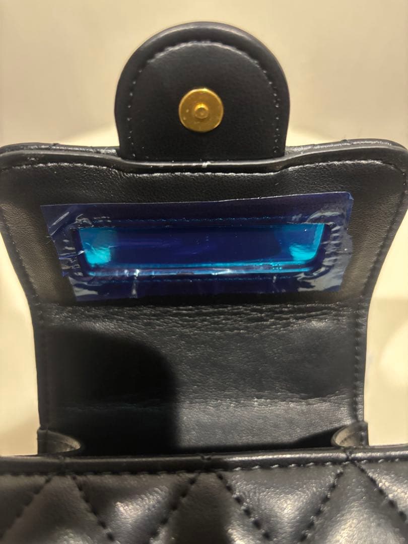 シャネル ブラック ミニバッグ チェーンショルダー　ノベルティ新品