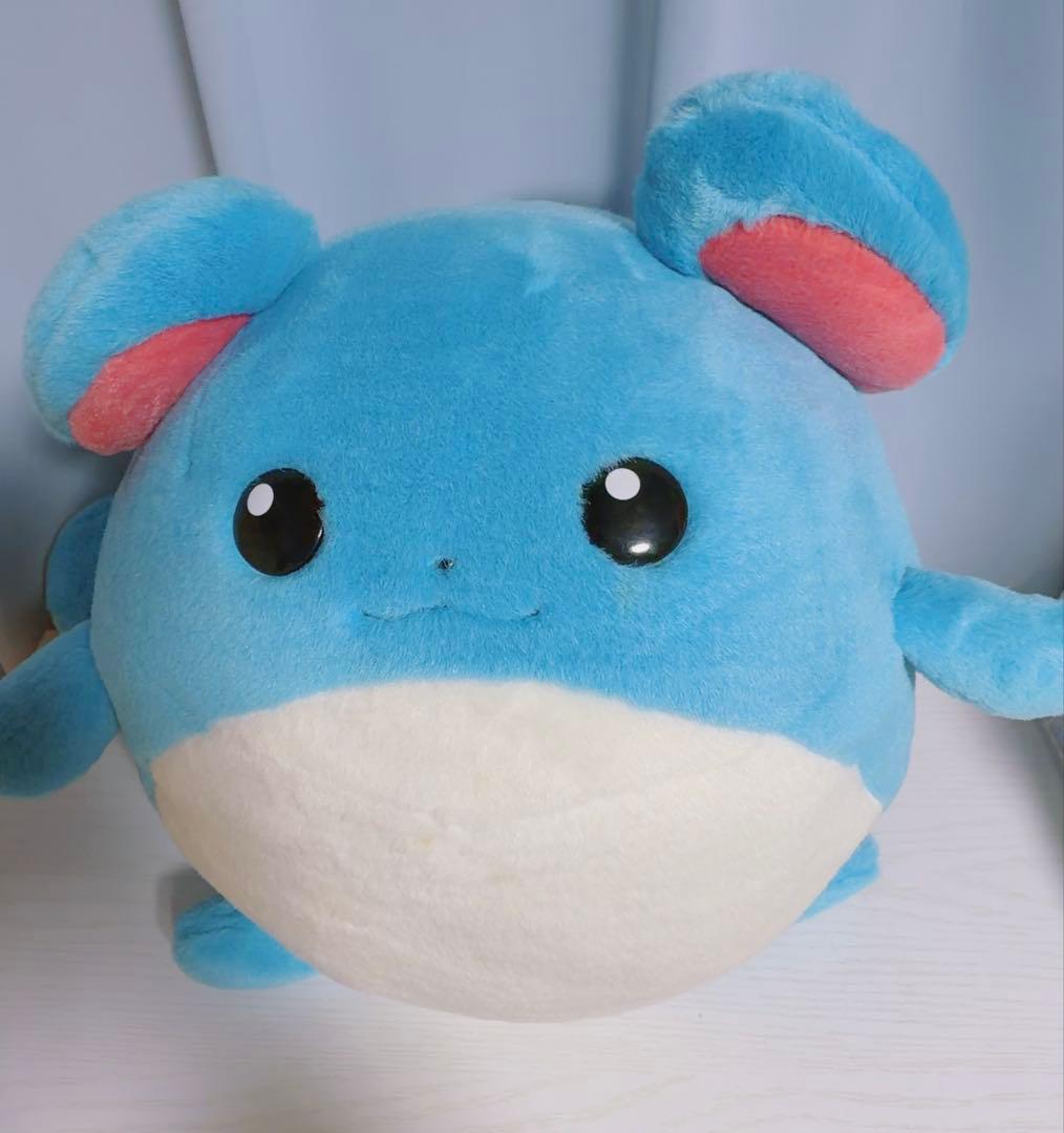 ポケモン マリル 等身大 ぬいぐるみ tomy トミー 初期 平成 レトロ