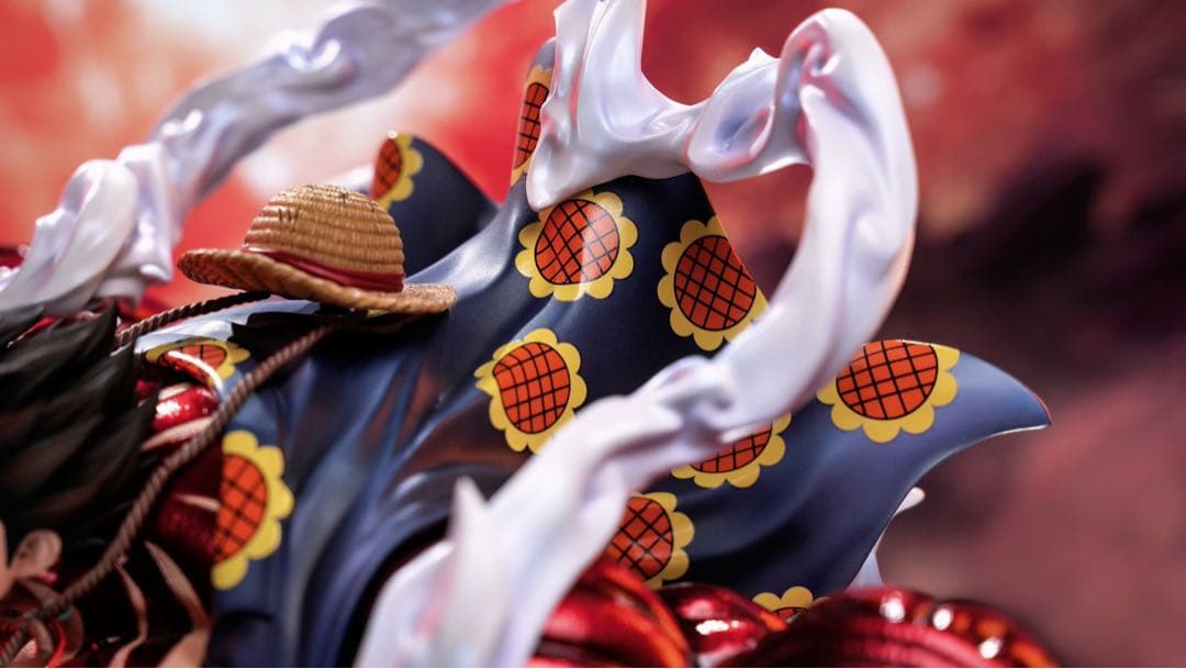 ワンピース 麦わら モンキー D ルフィ ギア4 四皇 フィギュア 新品