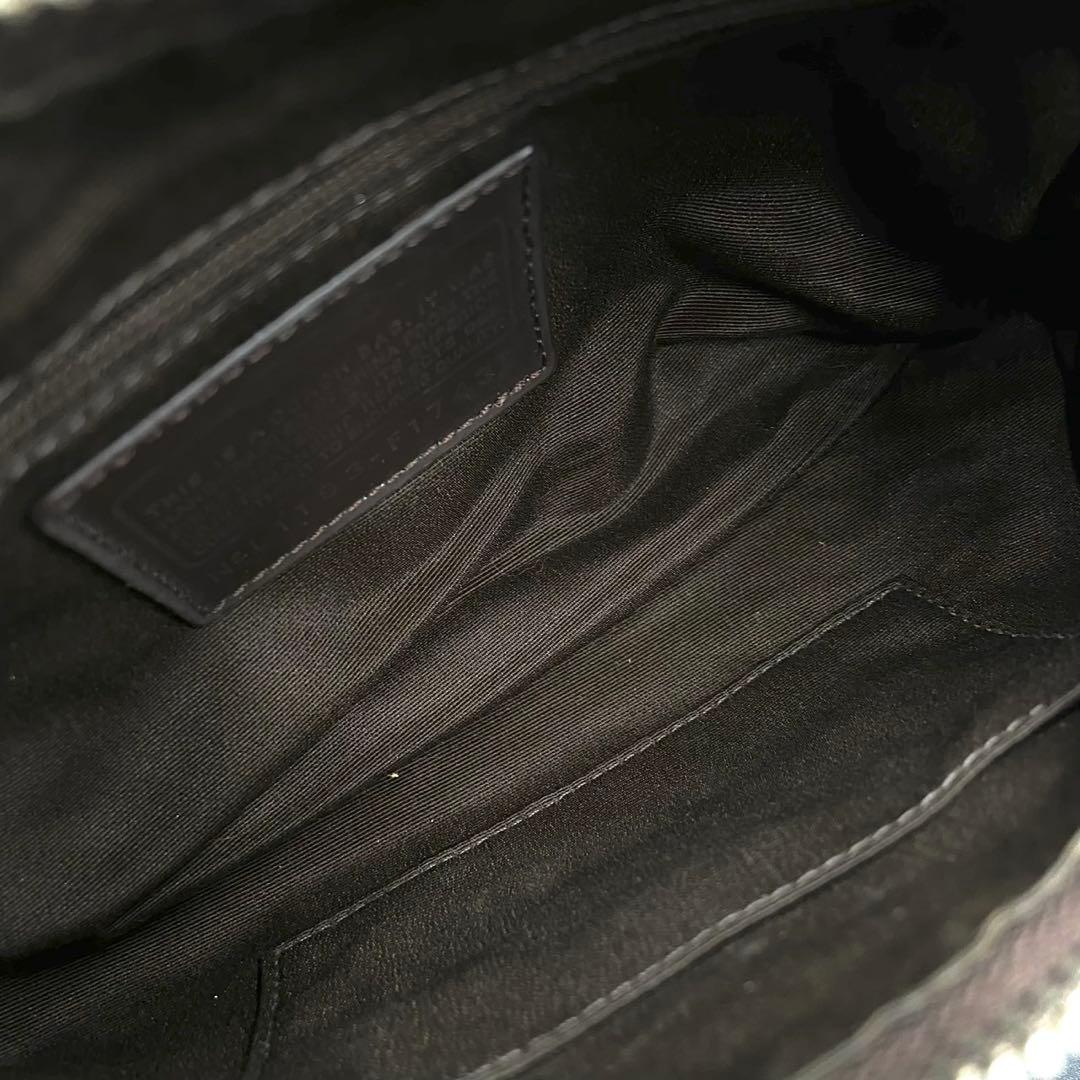 【美品】コーチ 2way ハンドバッグ ショルダー ブラウン 17439