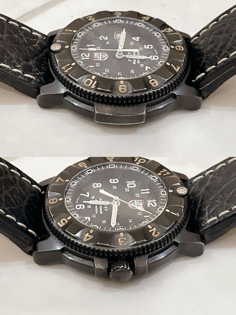 MINOX F-117ルミノックス ナイトホーク 3400 箱付き 稼働品!