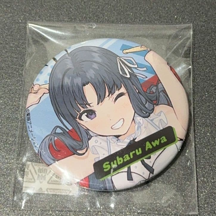 ガールズバンドクライ ガルクラ 安和すばる 缶バッジ 版権イラスト