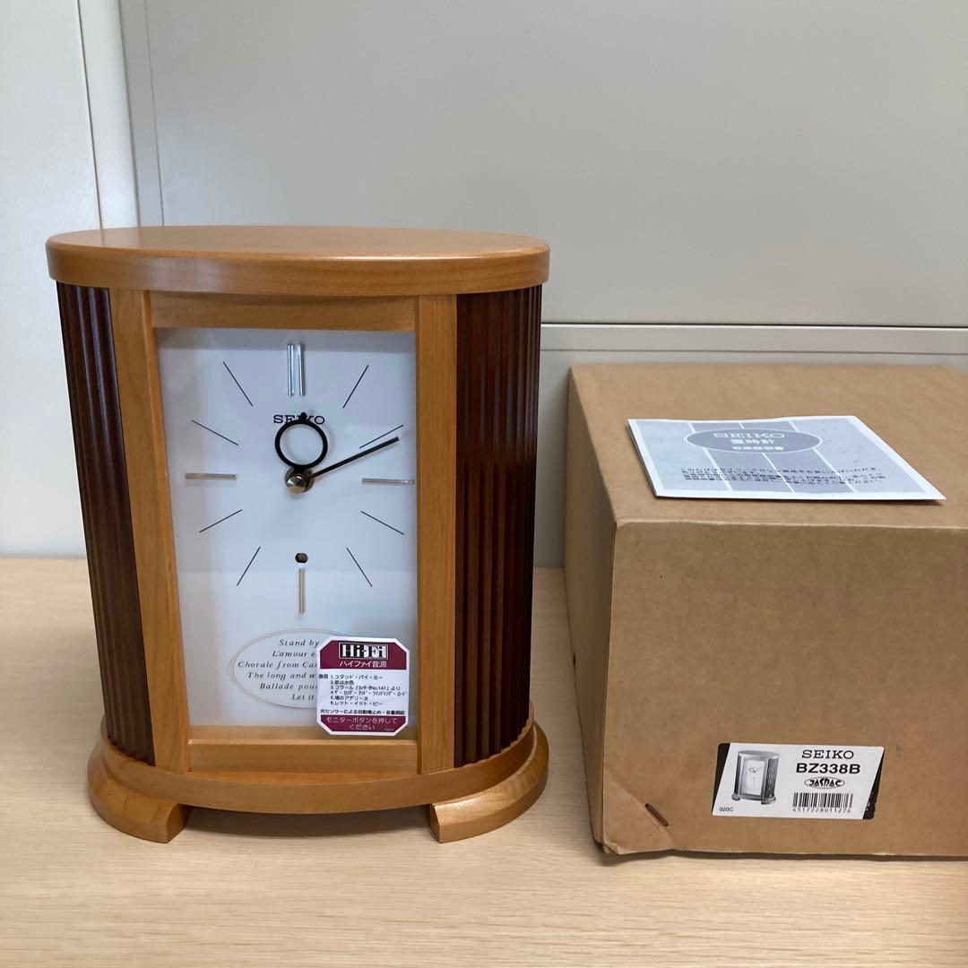 SEIKO 置き時計 置時計 ハイファイ音源 希少 レア レトロ アンティーク