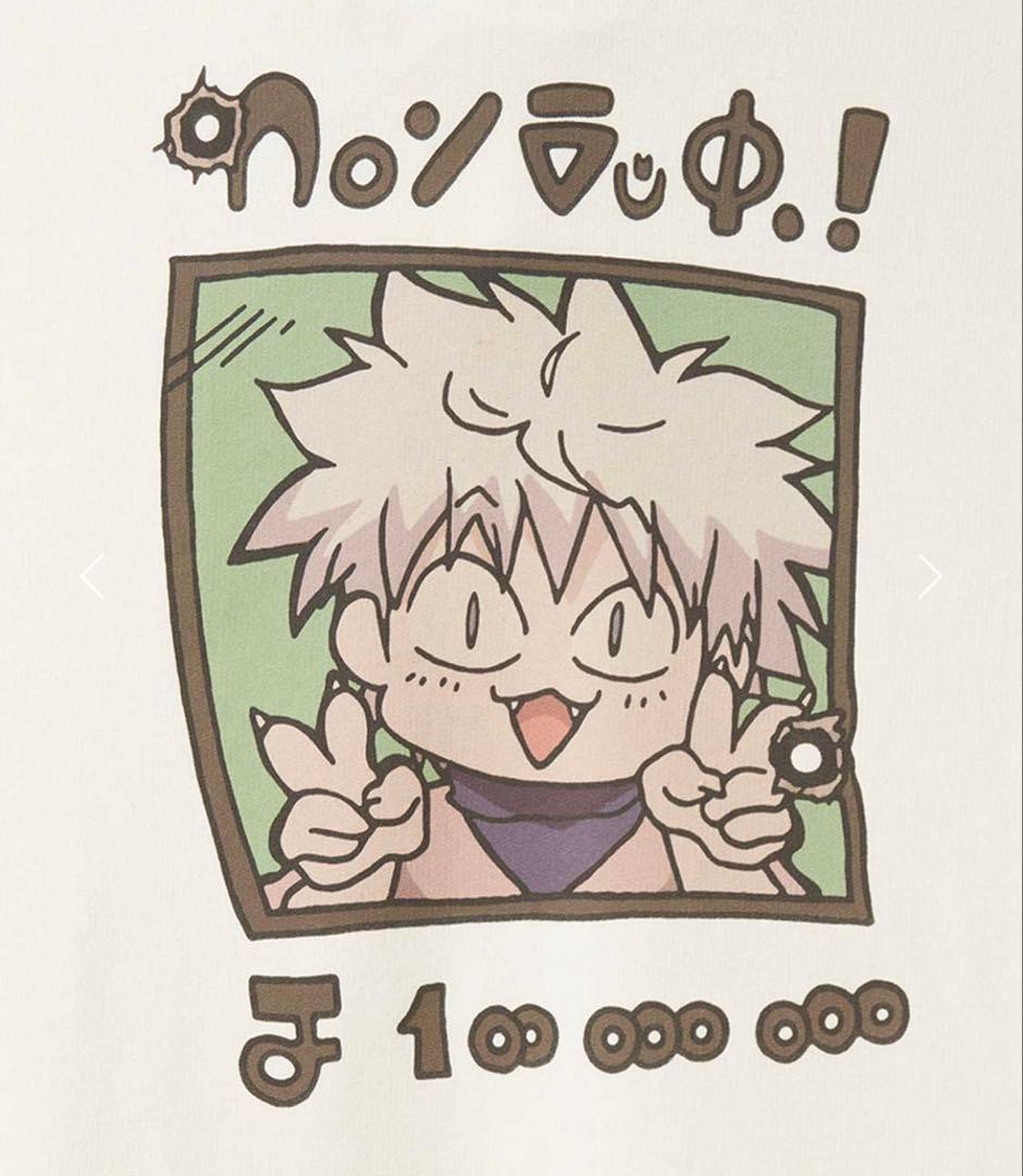 グラニフ ハンターハンター ウォンテッド｜ミニ裏毛ビッグシルエット