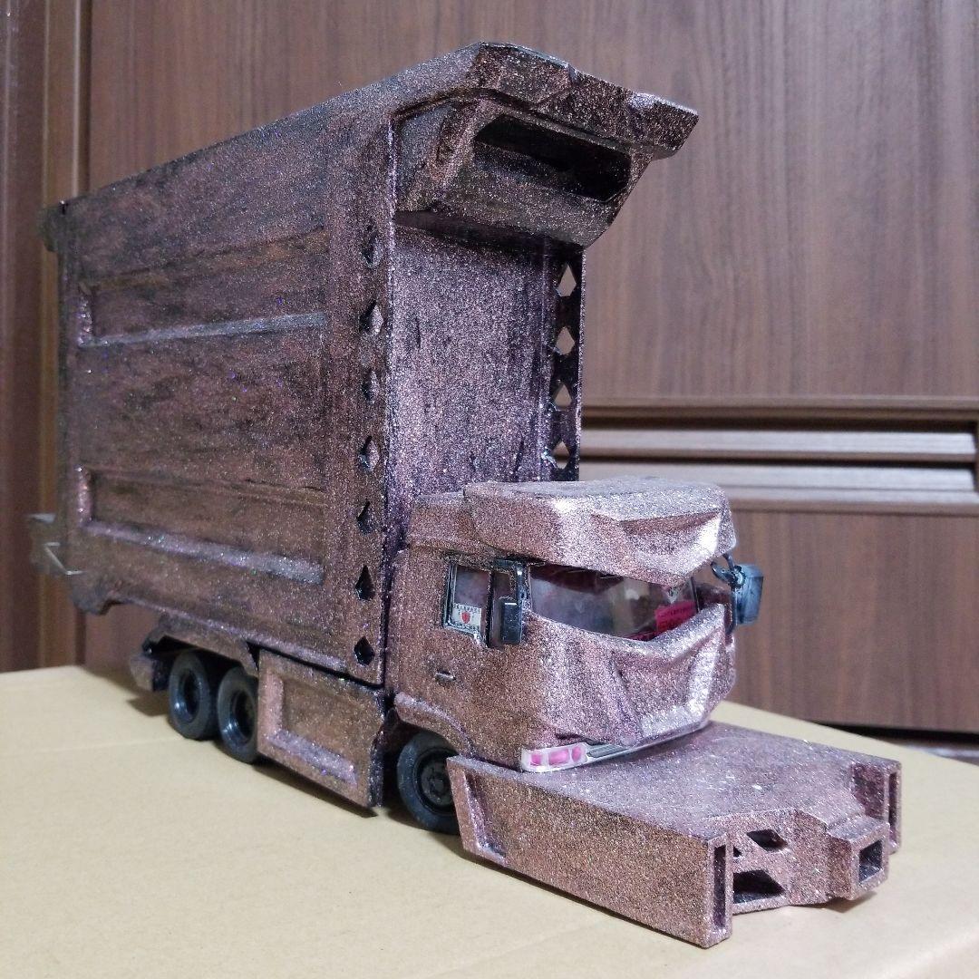 デコトラダンプ、1/32スーパーグレートデカ箱ダンプ、完成品 アオシマ1