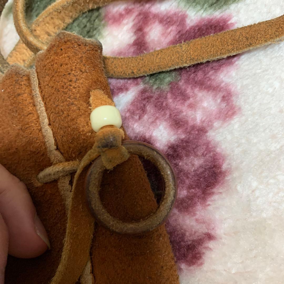 ゴローズ　ディアスキン　巾着ポーチバッグ　S