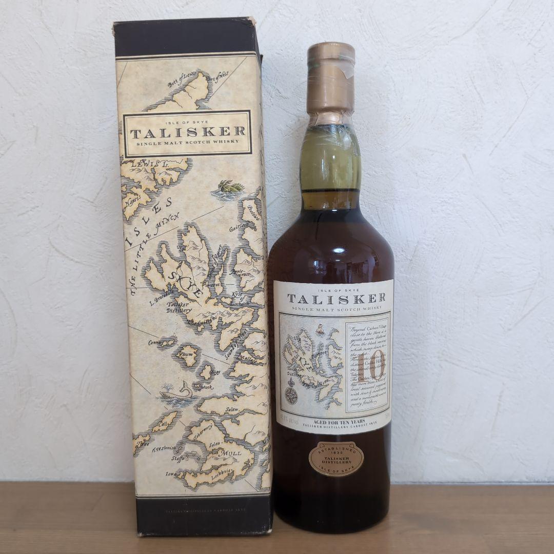 て*ん様 TALISKER タリスカー 10年 シングルモルトウイスキー 750 楽天市場】【正規品 箱入】タリスカー 10年 シングル モルト スコッチ