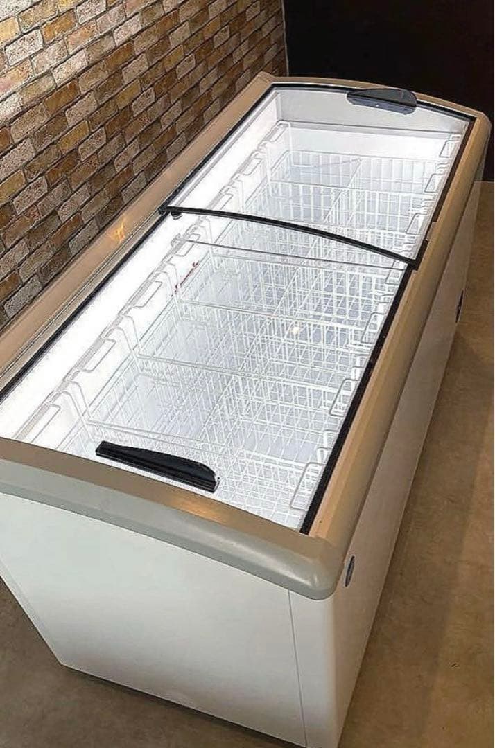 早い者勝ち！】レマコム 冷凍ストッカー405L ホワイト【RCY-405