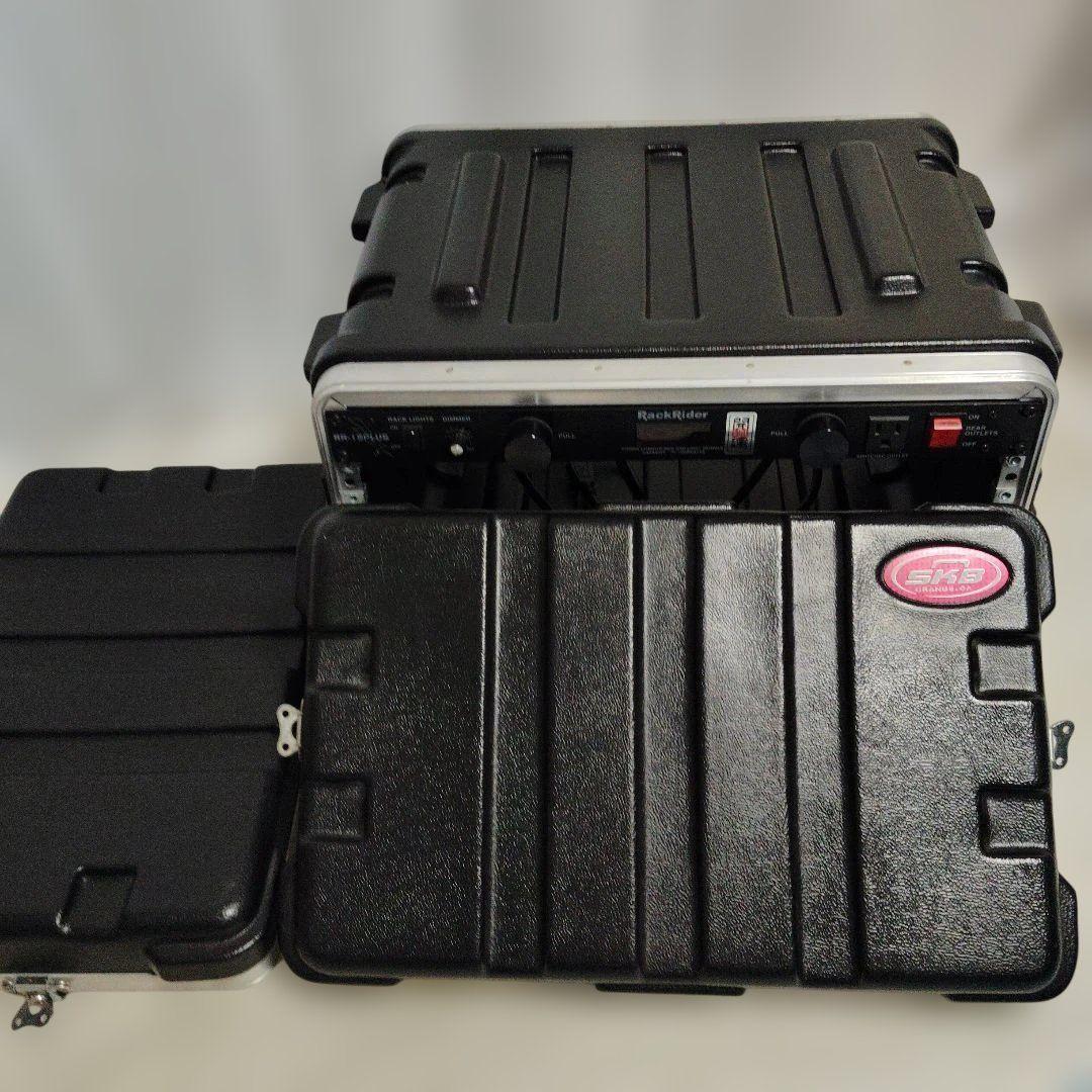 SKB ラックケース 6U ラック FURMAN RackRider 電源