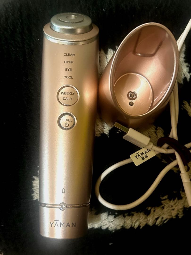 YAMAN 美顔器 ピンク 充電ケーブル付き M18フォトプラスShiny - メルカリ