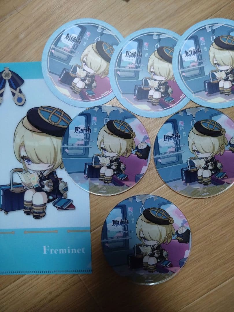 原神 旅心の赴くままに フレミネ 7点＋1 原神展～たびごころの赴くままに～