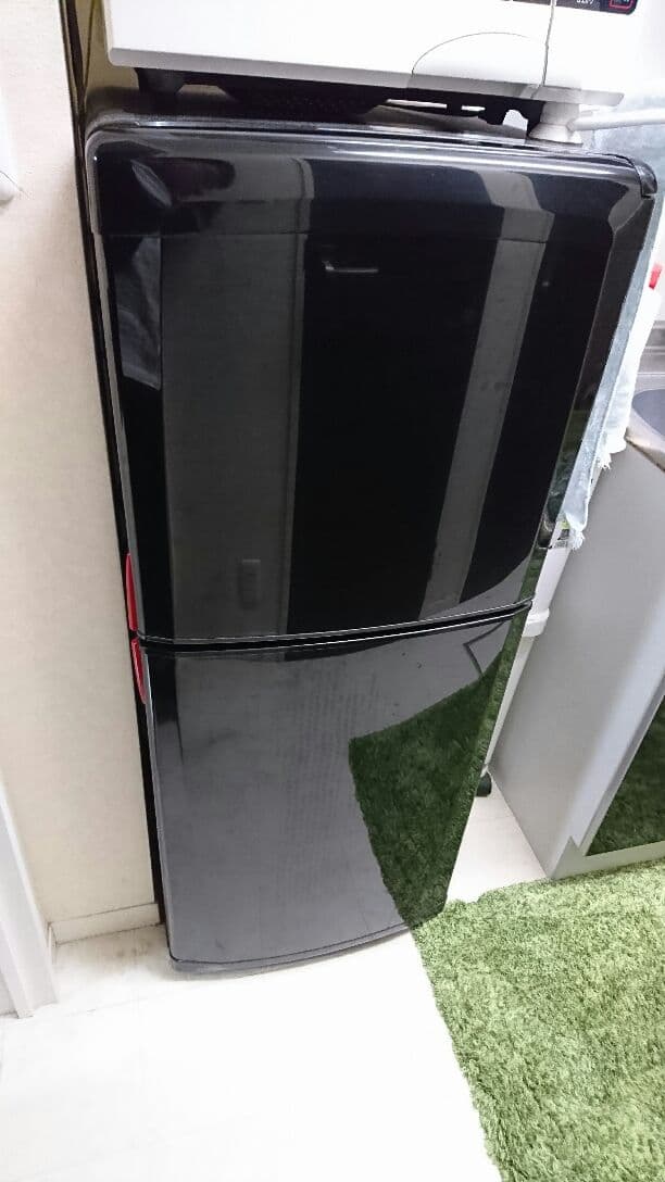 三菱ノンフロン冷凍冷蔵庫 ブラック
