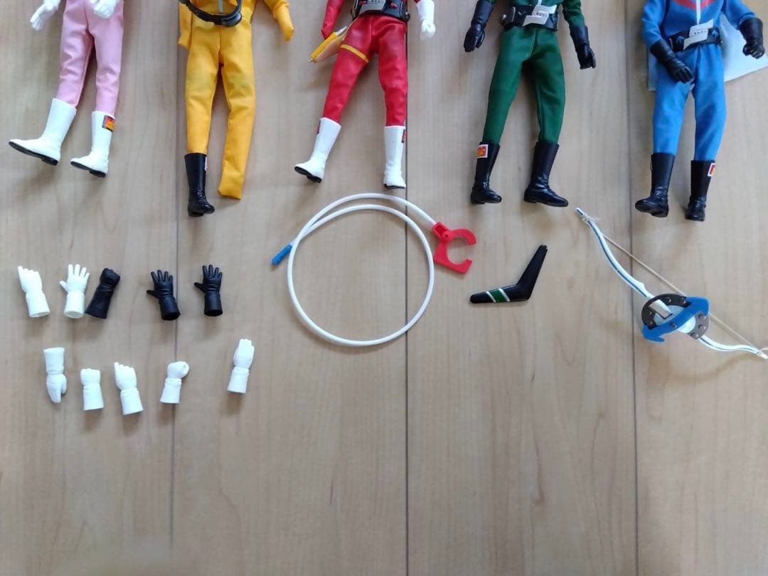 オオツカ企画 ゴレンジャー ハイパーヒーローフィギュアセット