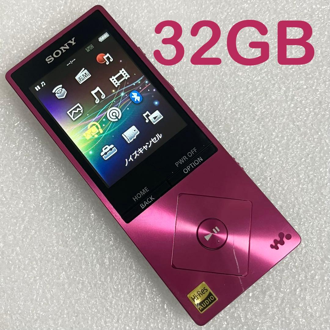 ディスプレイ バッテリ良好】 ソニー ウォークマン NW-A16 32GB ピ