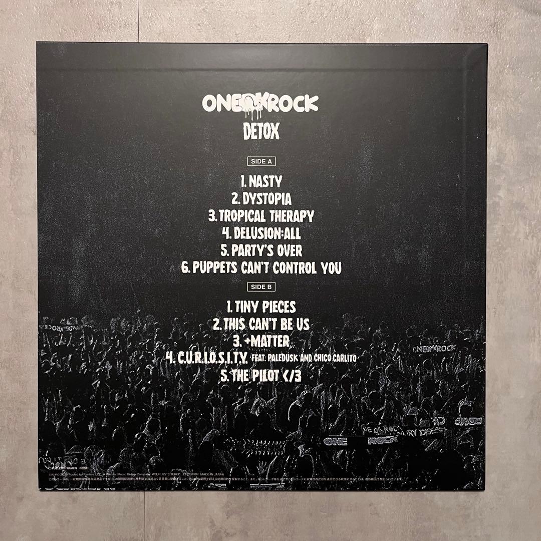 新品　ONEOKROCK ワンオク　レコード　DETOX