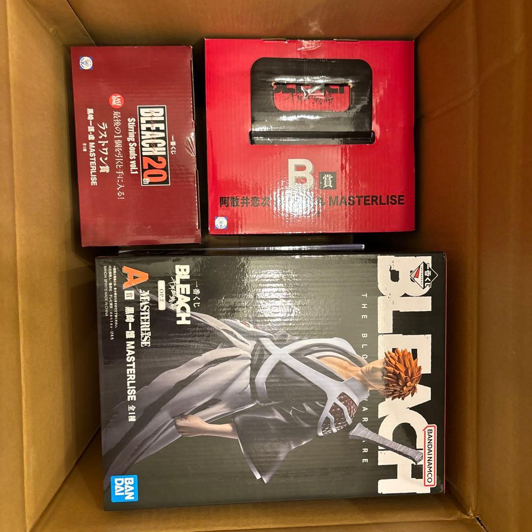 一番くじ BLEACH MASTERLISE 未開封4体セット - メルカリ