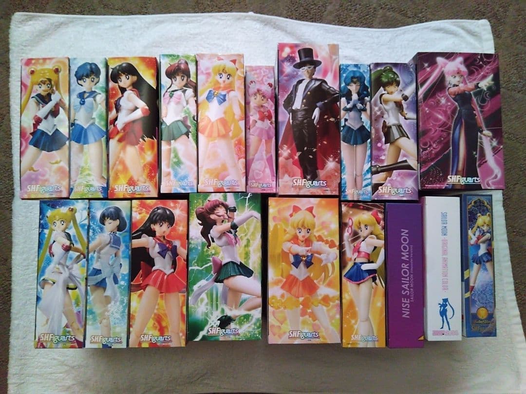 か*お様 S.H.フィギュアーツ セーラームーンセット19+追加1